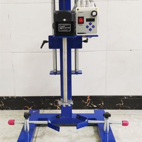 小型实验室高速分散机搅拌机数显液体油漆涂料化工小样伺服电机*