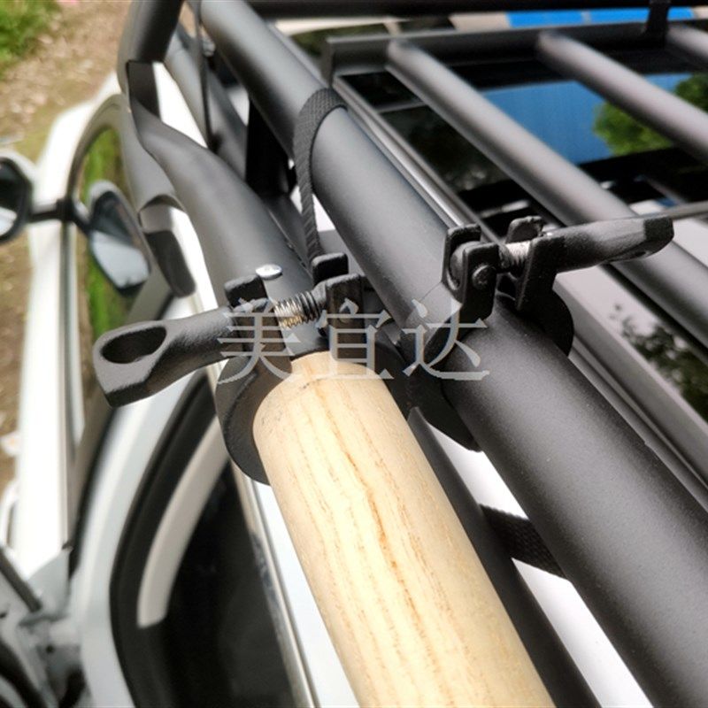 行李框圆管改装沙漠工兵铲固定快拆装活动支架卡箍卡夹