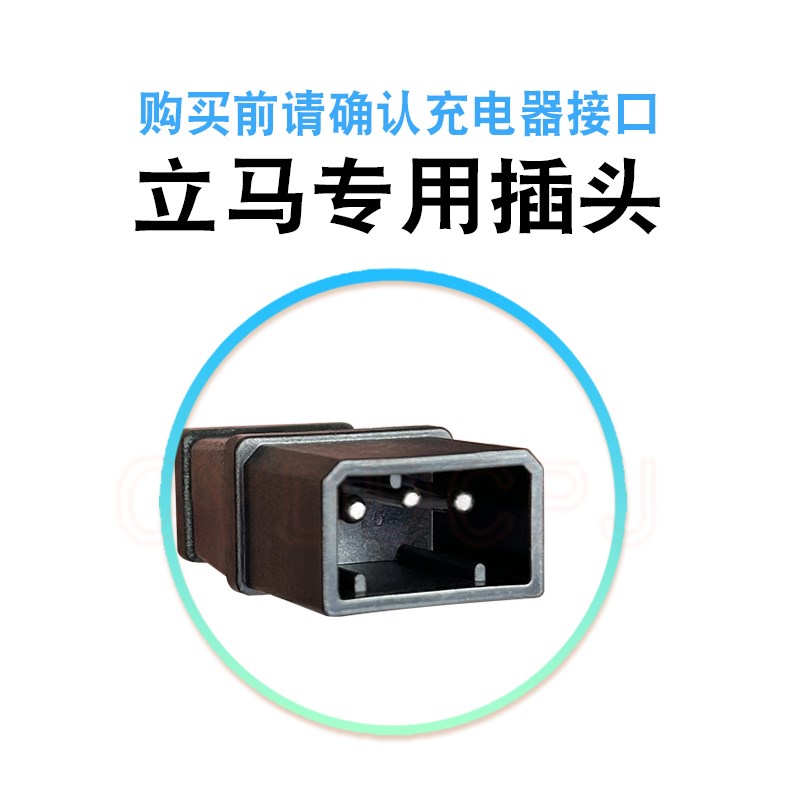 立马电动车原装充电器2h72灌胶防雨智能铅酸电池充