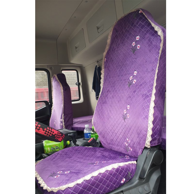 大货车坐垫套汽车用品适用陕汽德龙X3000 F3000X5000豪沃T7HTX380