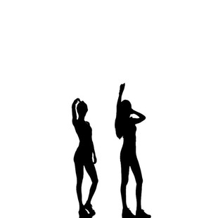 全影子舞道具用灯幕布剪影台剧本杀学校人手皮影戏晚会舞蹈