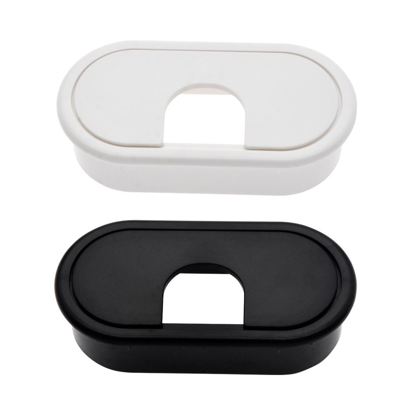 lmp蓝普五金长方形线孔盖桌面线孔盒线盒孔盖7x2桌面装饰盖