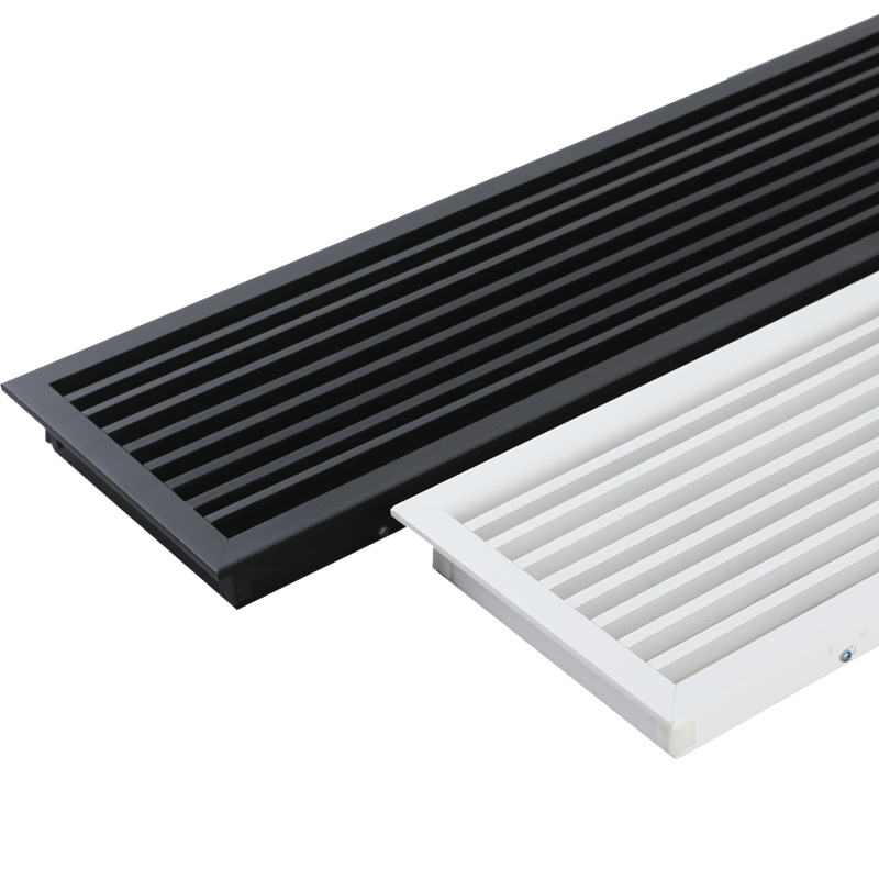 中央空调出风口百叶格栅极窄加长极简边框预埋回风口bs窄边线型