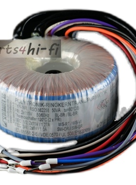 50VA 双15v+双6v双12v+双6v德国进口Sedlbauer高阶版环形变压器