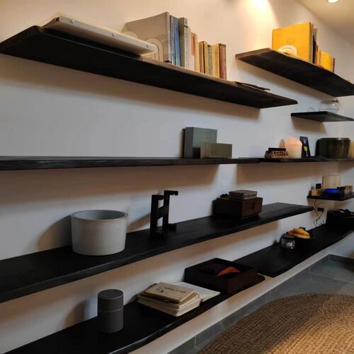 墙上上墙壁挂一字搁板货架层板客厅书架挂墙卧室墙