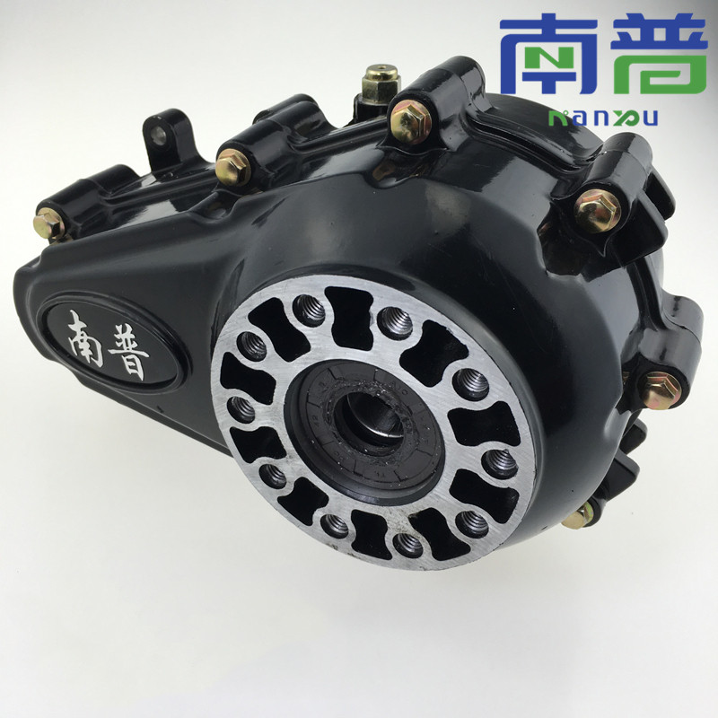 新能源电动三轮车一体分体差速齿轮箱差速箱体差速电机南普机电