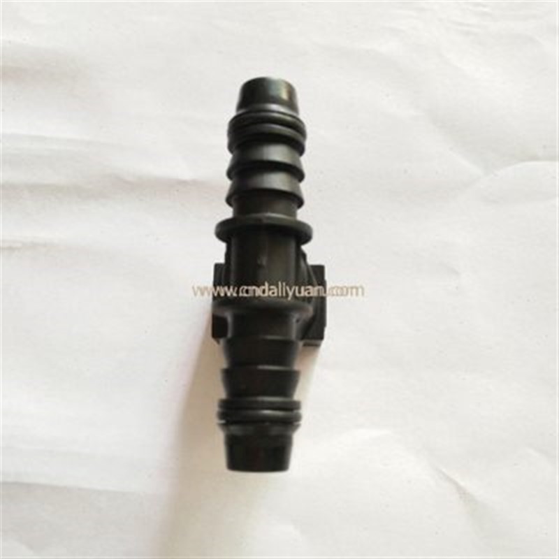 9.89mm id10塑料三通接头燃油管路快速插头 油路专用T形3通卡扣子