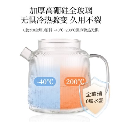 2025新款办公室家用纯玻璃全自动炖煮一体大容量花茶养生壶0胶水