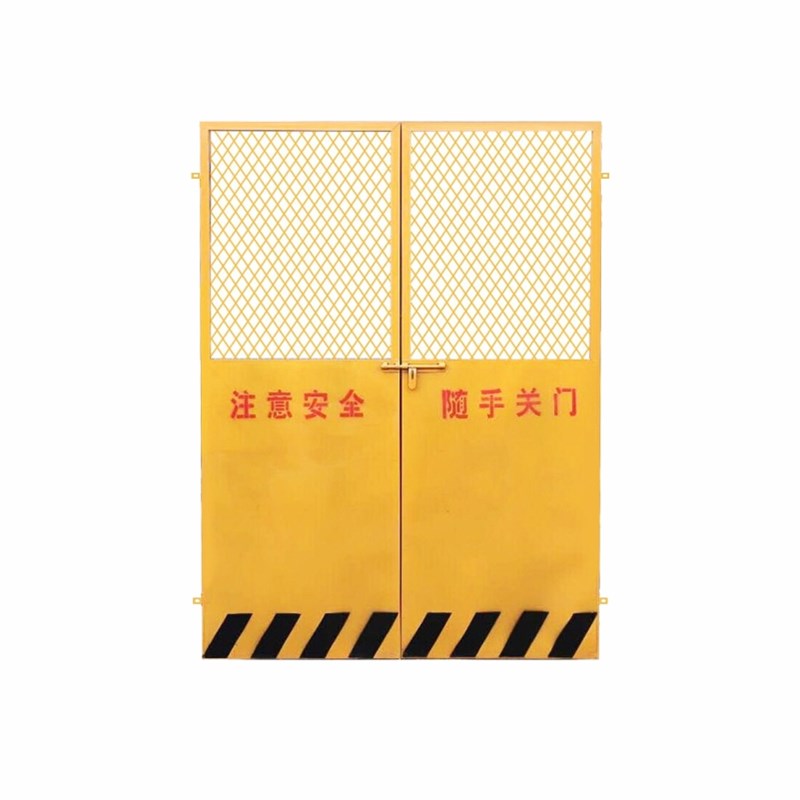 衡特工地施工电梯门楼层人货梯安全门升降机防护门井口洞口护栏门