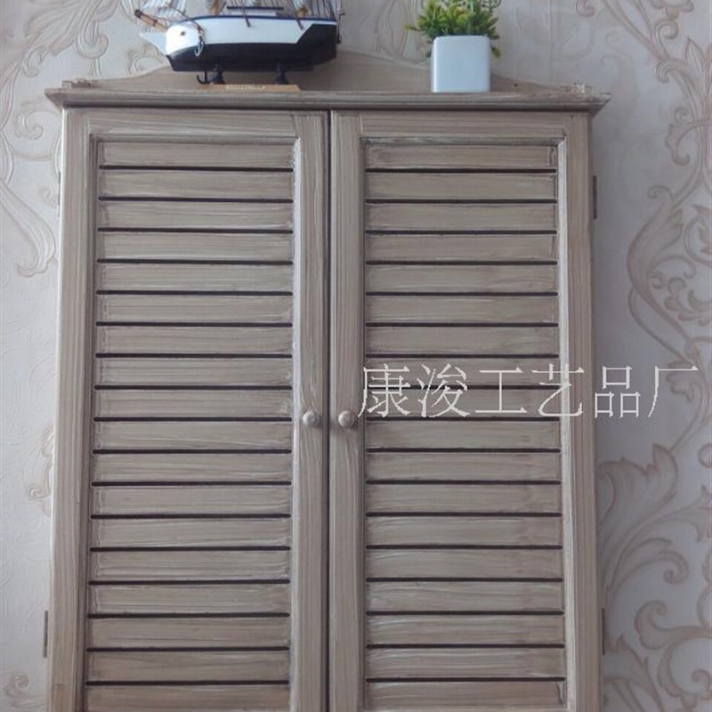 复古空百叶电表箱装饰箱电表盒遮挡箱多媒体配电闸壁挂墙饰