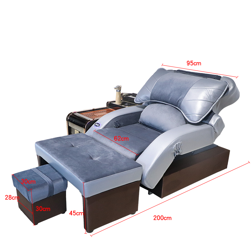 足疗沙发电动足浴沐足沙发躺椅采耳按摩床洗浴中心大厅沙发床定制