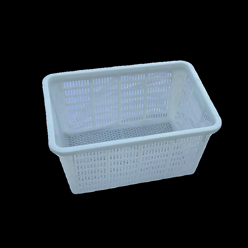 塑料筐长方形加厚水果蔬菜周转筐子菜箩镂空胶框水产鱼虾胶箩