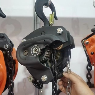 维尔卡d型手拉葫芦倒链吊葫芦锰钢吊链吨2吨吨重吊机斤落