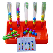 夹珠子专注力训练儿童幼儿园益智力发思维夹豆子教精细动作