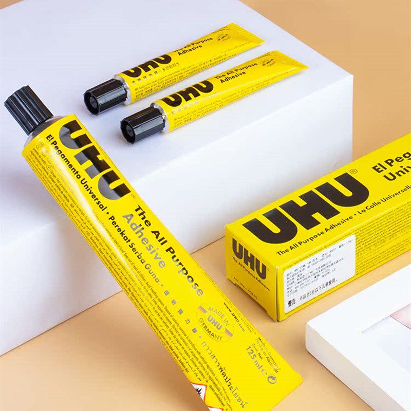 德国Uhu强力胶鞋修补胶模型金属玻璃塑料手工DIY制作木工专用胶鞋