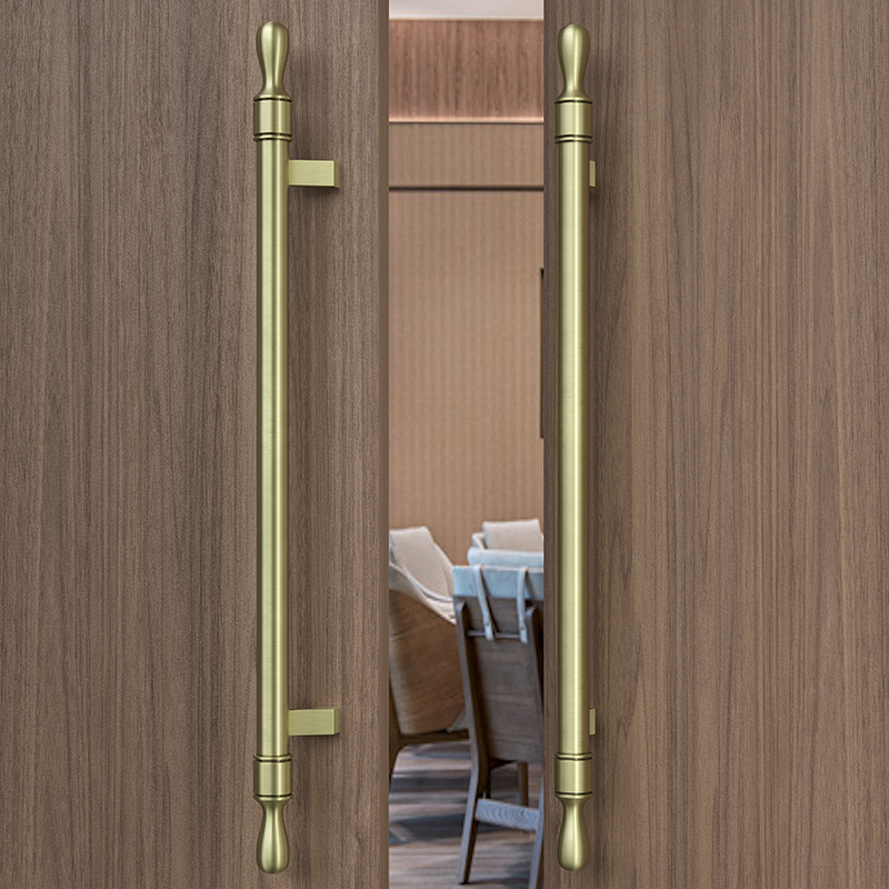 极简玻璃门拉手不锈钢无指纹商店铺大门把手门把手实木门拉手