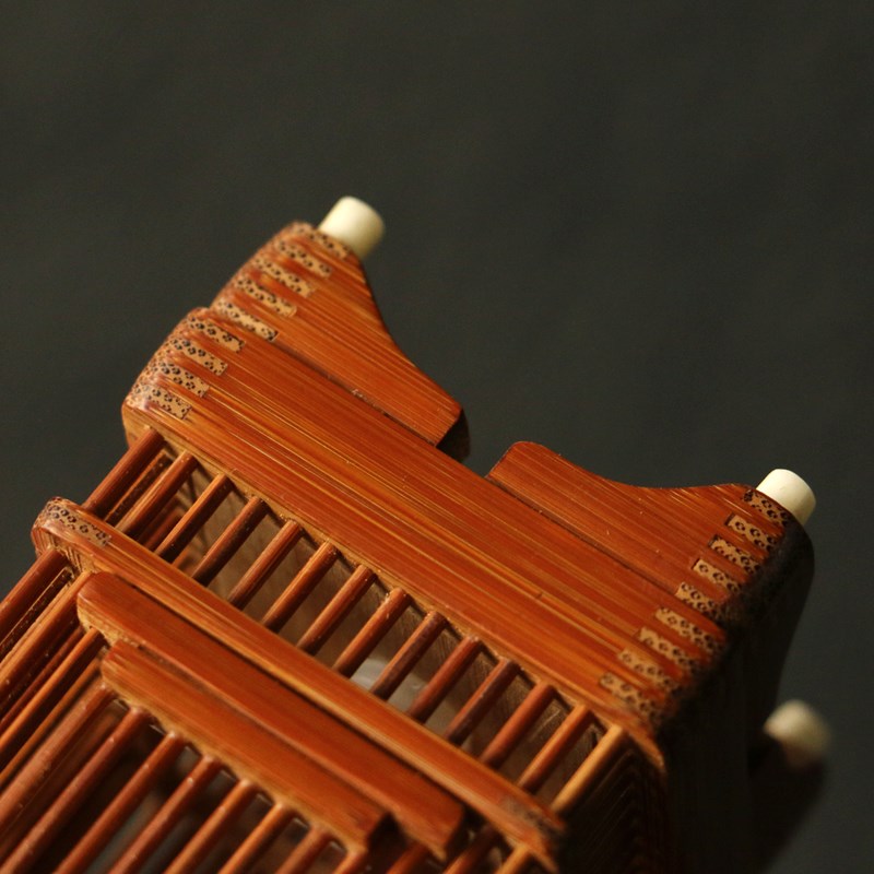 精品纯手工制作天然老玉竹方形竹蛉笼竹制鸣虫笼虫具爬虫罐蛐蛐笼