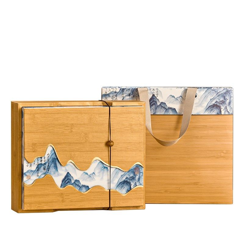 普洱茶饼礼盒新款装通用福鼎白茶老白茶通用茶叶包装盒空盒