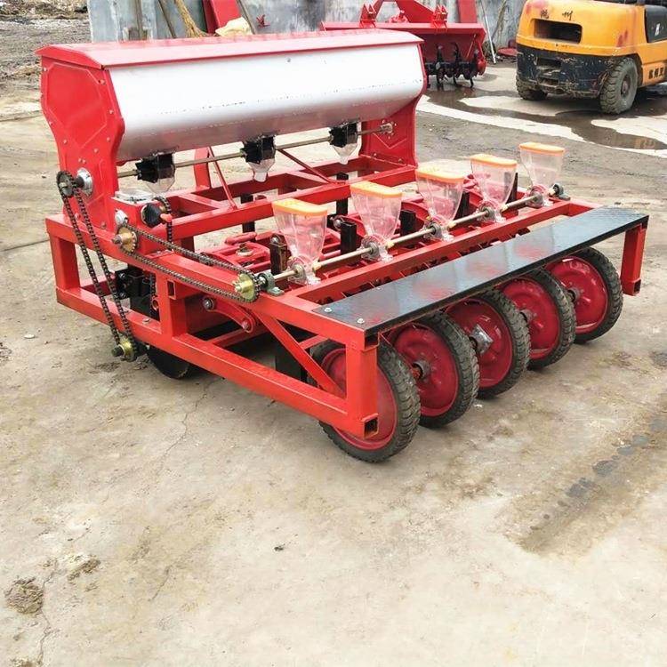 四轮车带蔬菜播种机谷子高粱小种子菜籽娃娃菜大白菜菠菜播种机