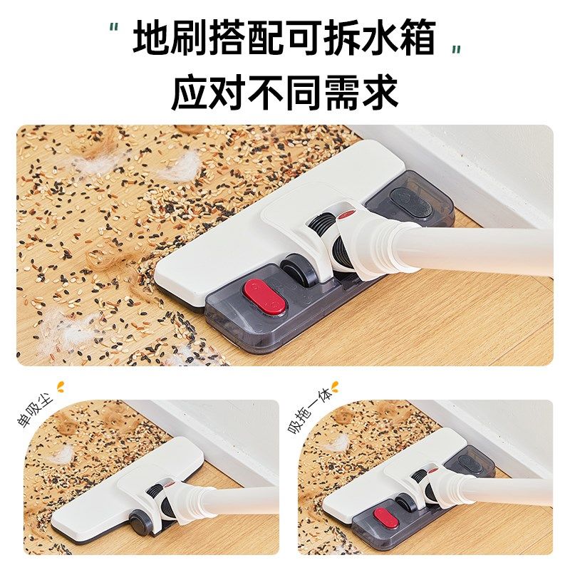 u有线吸尘器家用大吸力手持强力小型吸拖一体猫毛吸尘机