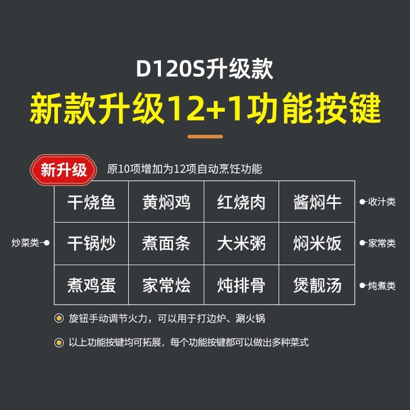 捷赛全自动烹饪锅智能电炒锅炒菜器炒菜 白色