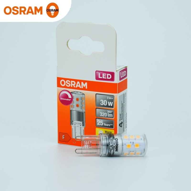 欧司朗LED灯珠g9插脚DIM高压高亮水晶吊灯光源2.6w3w调光4.2W