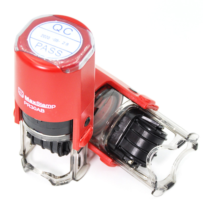 QC 调整日期 质检印章调年月日中号大号工厂车间检测用 IPQC IQC