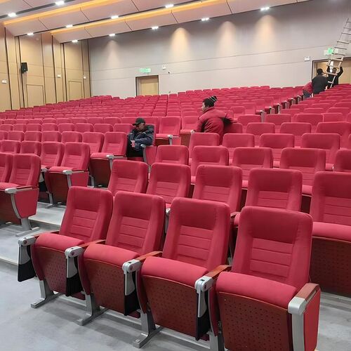 报告厅礼堂椅会议培训教室连椅音乐厅影剧院报告演厅软包座椅