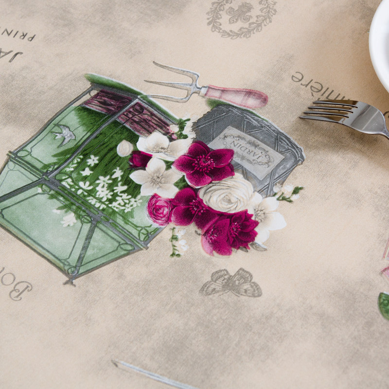 茶几桌布防水防油免洗C塑料餐桌布布艺长方形in台布正方形家用