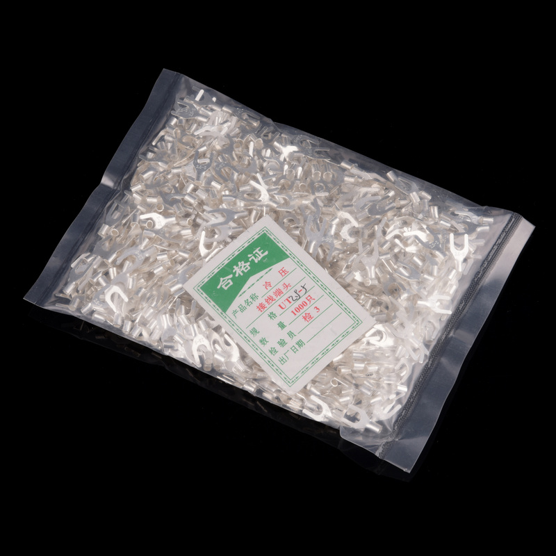 UT-5冷压接线端头/叉形冷压接线端子/UT冷压端子 1000只/包