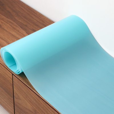 美清tpu桌垫蓝色粉色墨绿色茶几电视柜桌布餐桌垫tpu材料防水