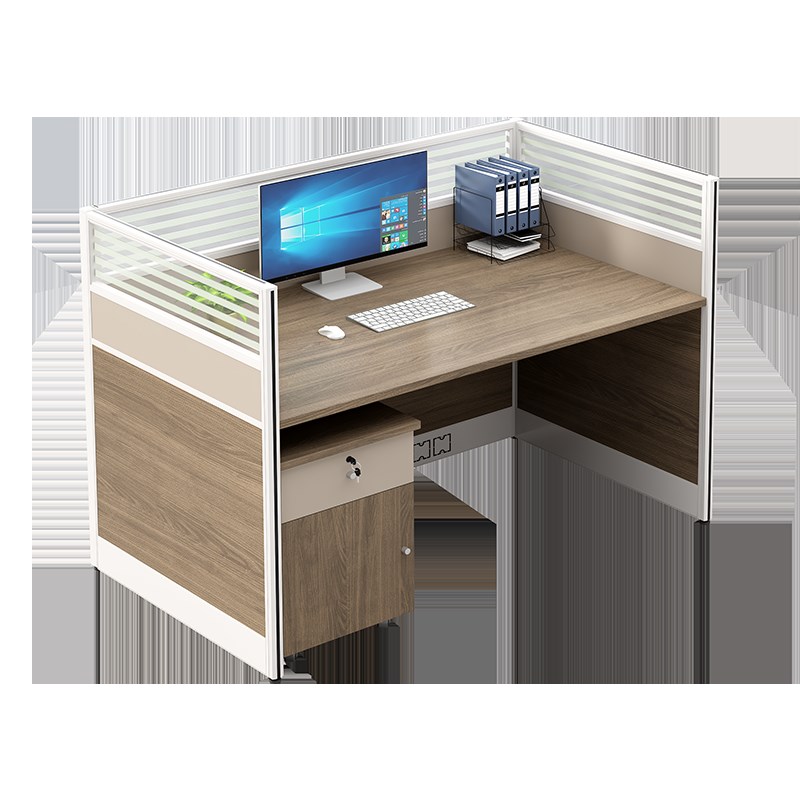 办公桌椅现代人位办公室桌子六人位职员桌办公桌员工位