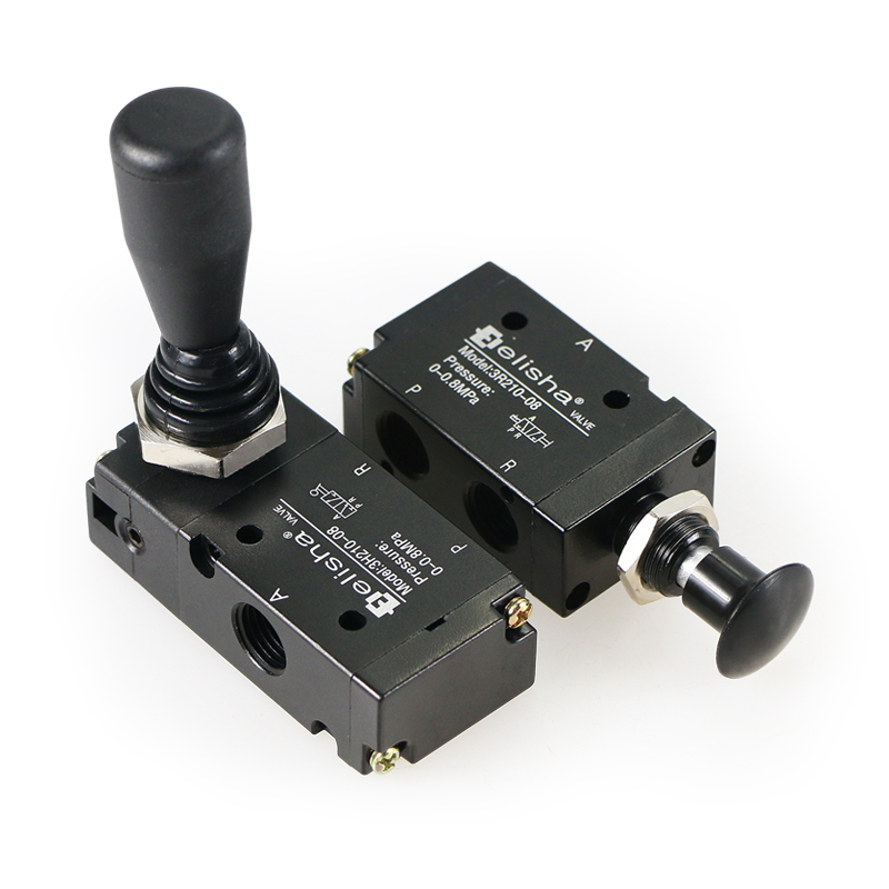 气动换向手板手拉手动3H110/3H210/3R110/3R210/3H310-10