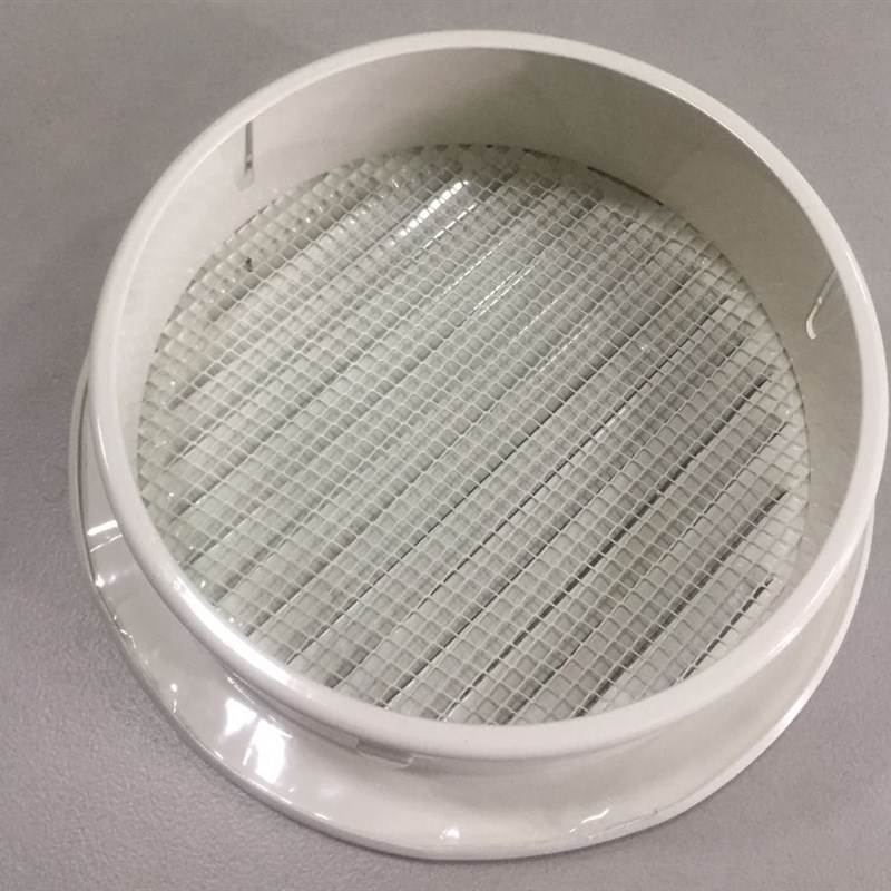 铝合金新风中央空调系统排风出风圆形百叶通风口盖网罩换排气口风