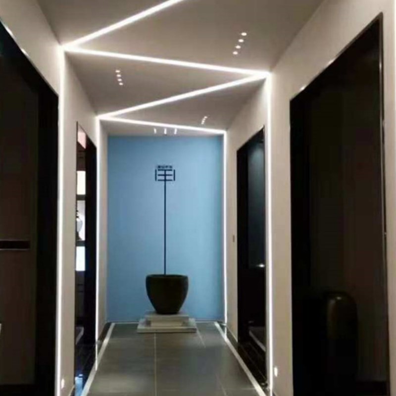 Led线光线灯槽设计师造型灯走廊过道楼梯灯铝槽硬灯条