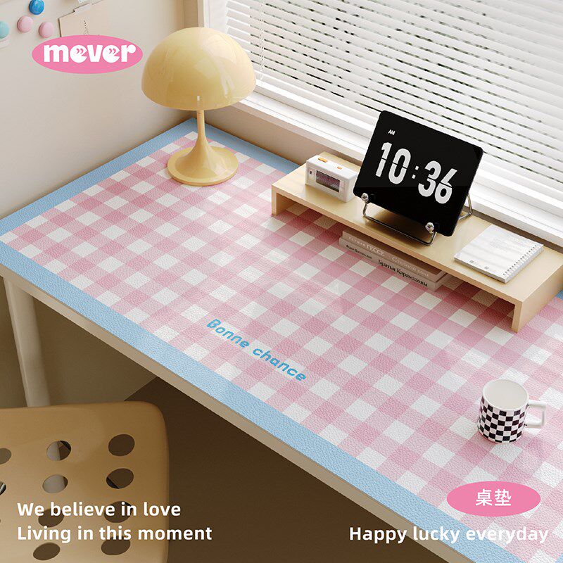 韩式in风写字台桌垫儿童学习办公桌面保护垫防水防油C书桌垫子