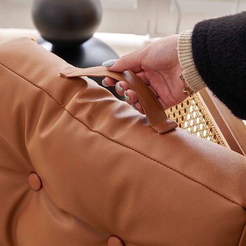 夏季椅垫榻榻垫坐垫屁垫凉席防水皮革垫子餐椅垫办公室久坐