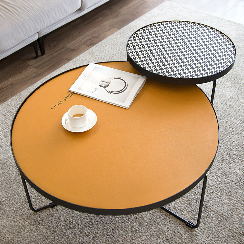 纯色家用防烫圆桌垫布防尘免洗餐桌垫茶几布咖啡餐厅垫书桌布