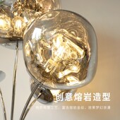 熔岩落地灯气球商店面铺创意个性 设计感艺术后现代客厅装 饰落地灯