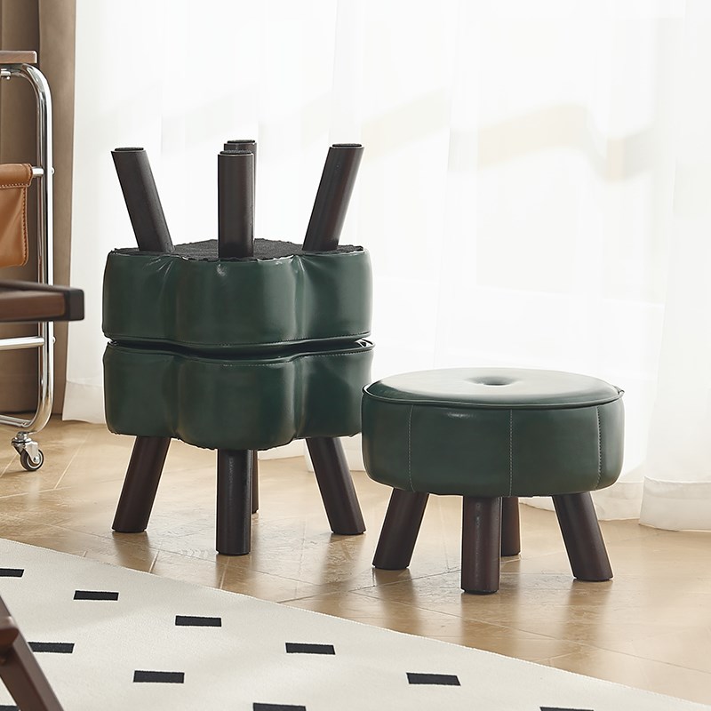 矮凳家用小创意穿鞋凳客厅沙发垫脚凳实木入户门口换鞋凳坐凳