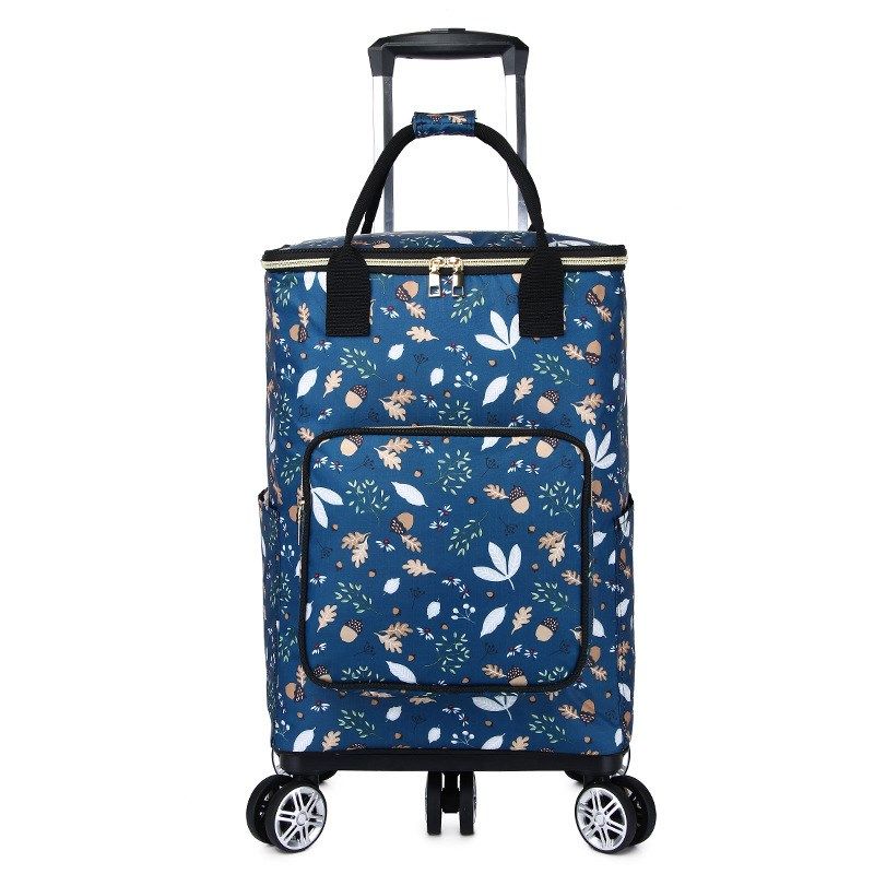 时尚买菜小拉车家用保温拉杆购物车手推轻便行李包外出万向轮,收纳整理,便携购物车,淘宝优惠券,粉丝福利购,淘宝优惠卷