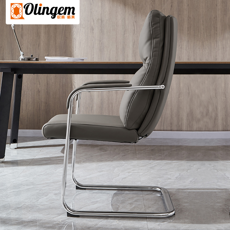电脑椅职员办公椅会议椅会客洽谈椅弓形椅家用电脑椅子休闲椅