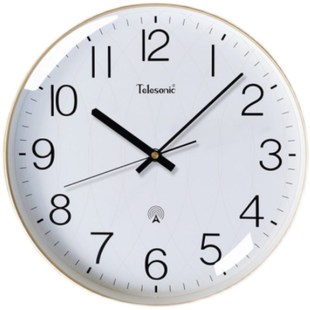 天王星电波钟挂钟钟表自动对时授时时钟日历客厅loni