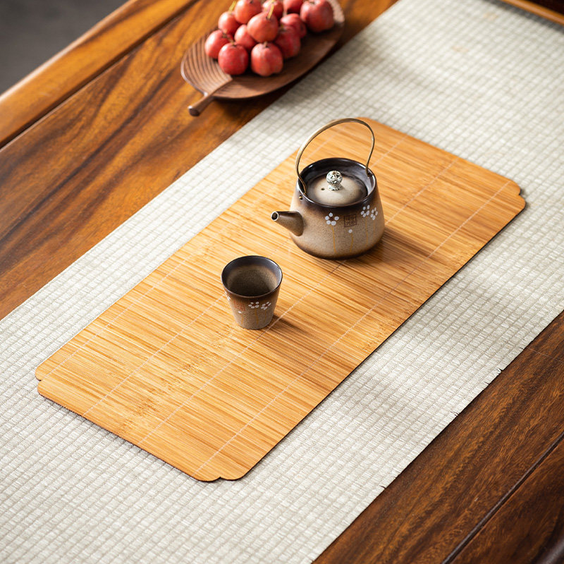 竹编席面桌旗大漆人席复古防水茶台垫档布艺茶具,住宅家具,其它家具配件,淘宝优惠券,粉丝福利购,淘宝优惠卷