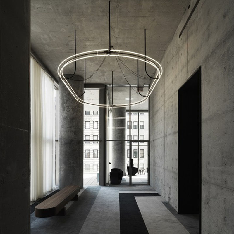 现代会议室大厅台球个性设计师创意LD客厅大堂展厅别墅吊灯