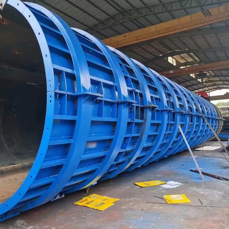 建筑桥梁圆柱钢模板异形定制混凝土防护钢模板桥梁墩柱定型模具