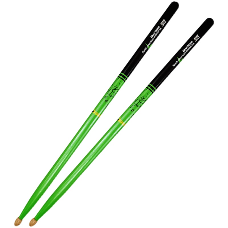 架子鼓鼓棒实木打鼓槌棒5儿童木质鼓锤电子鼓爵士鼓7专业鼓棒棍