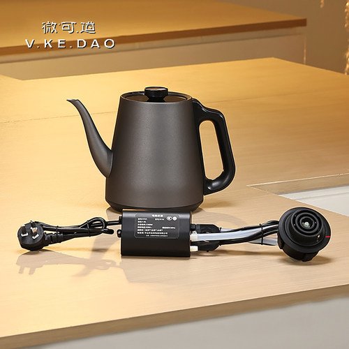 微可道岩板嵌入式烧水壶煮茶器两孔隐藏式煮茶壶自动上水电热水壶