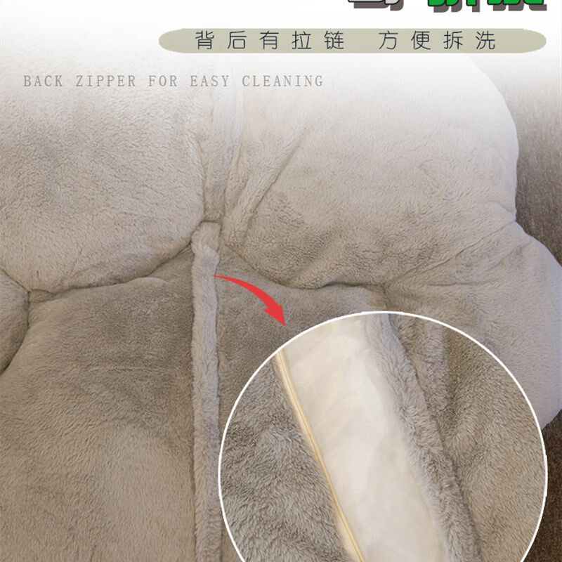 创意吊椅秋千鸟巢坐垫吊篮坐垫地上猫爪地垫藤椅垫摇篮垫子拆洗