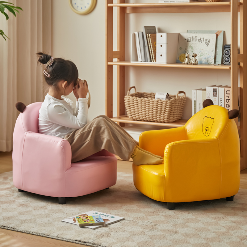 儿童沙发宝宝沙发座椅可爱单人卡通卧室女孩公小沙发懒人沙发椅